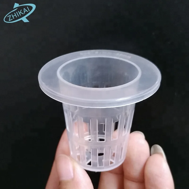 Round vertical tower garden Hydroponic Plastic mesh net pots