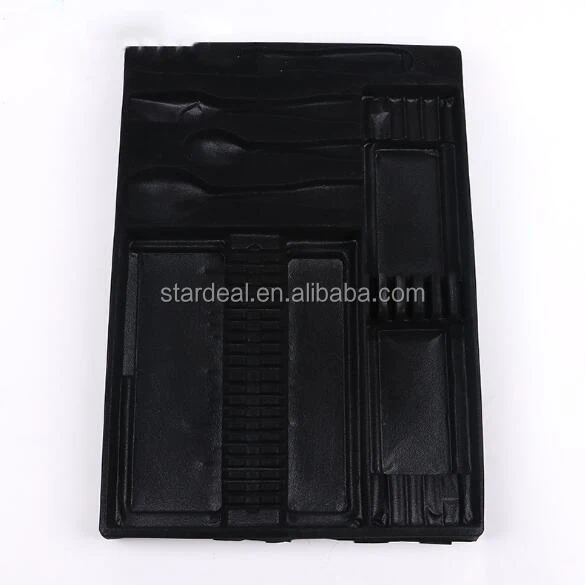 Черные столовые приборы/столовые приборы из нержавеющей стали/Столовые приборы/ложки в индивидуальной упаковке