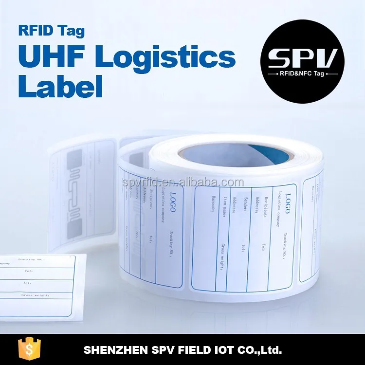 Для печать UHF логистика rfid-тегов перезаписываемый