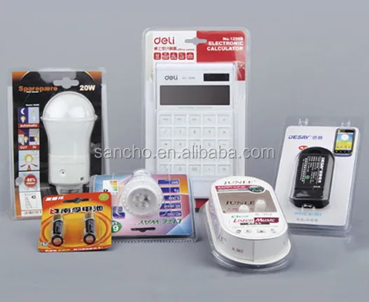 Custom PET Plastic Blister Card Packaging