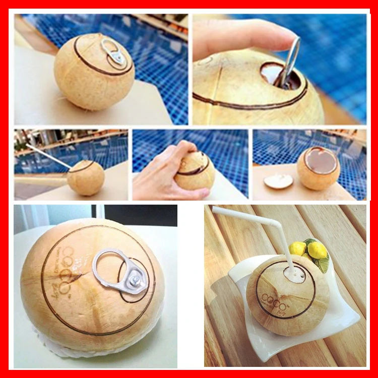 Machine Make Young Fresh Coconut Like Coco Easy