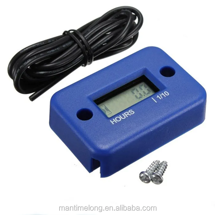 Motorcycle timer ATV mowing accumulator hour meter waterproof multicolor