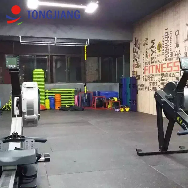 TJ Cheap Crossfit Fitness Epdm Rubber Gym Floor Tile