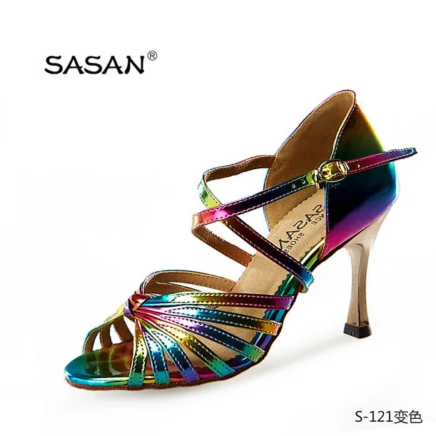 
Rainbow Lady Latin Dance Shoes 