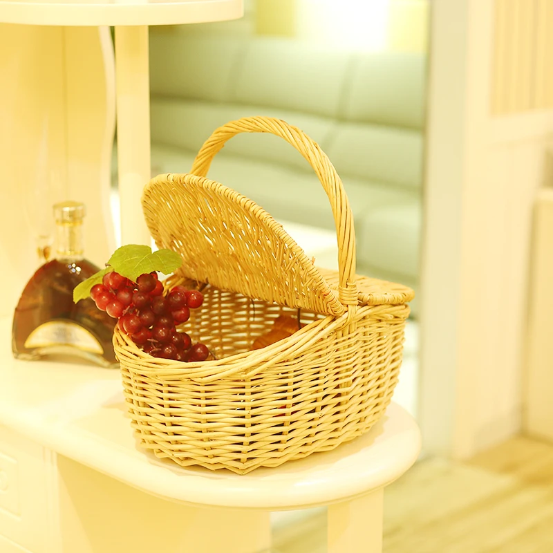 Wholesale Travel Durable Outdoor Wicker Picnic Baskets