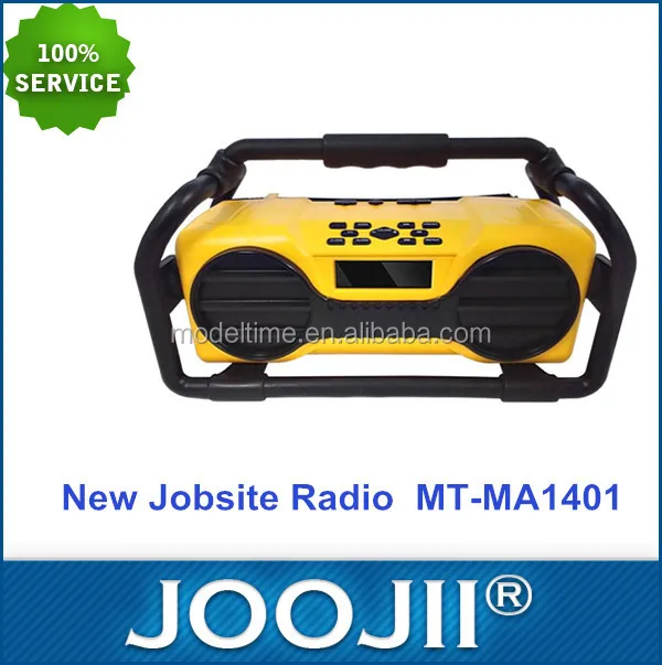 2015 newest private tooling heavy duty jobsite radio with BT function waterproof IPX54
