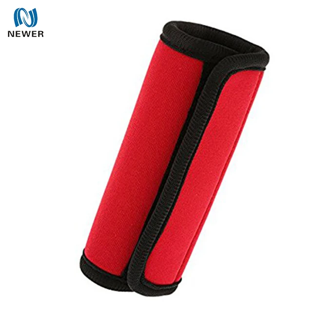 
Wholesale cheap oem promotional comfortable waterproof travel colorful custom neoprene suitcase luggage handle grip wrap 