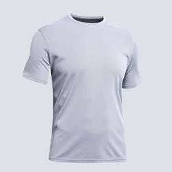 Пользовательские собственный логотип мужская спортивная футболка на открытом воздухе тренировок одежда для бега свободного покроя фитнес-детская одежда оптом мужские футболки без рисунка