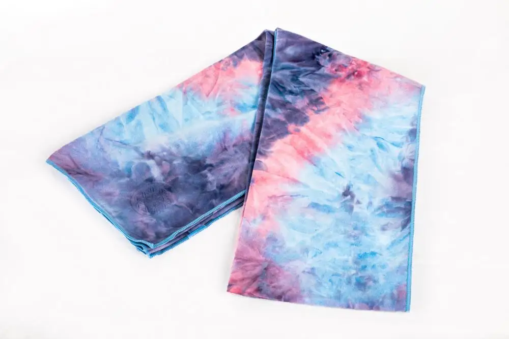 Hand Dye Slip Resistant Microfiber Suede  Hot Yoga Towel