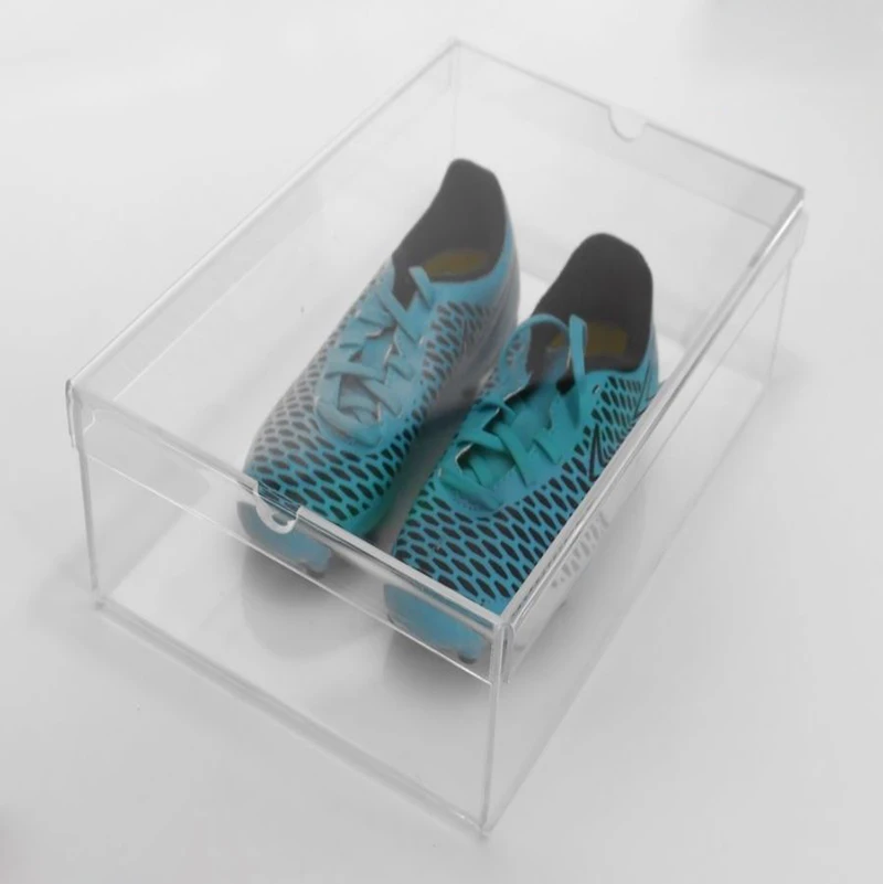 Excellent Quality Clear Acrylic Shoes Display Cases Custom Transparent Shoes Box