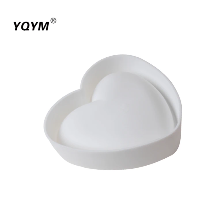 Custom Single Hole Heart Shaped Baking Pan Molds Diy Large Silicone Baking Cake Mold