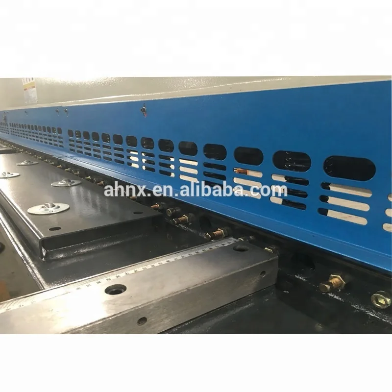 QC11K-16x2500 гидравлические гильотинные ножницы для резки листового металла стального адвокатского сословия автомат с ЧПУ E21 операционная система машины