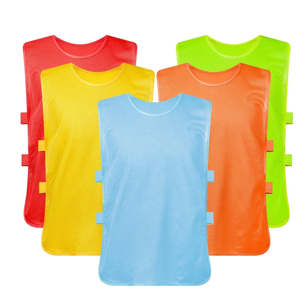 Mesh Fabric Soccer Training Vest Bibs Sports  Exercising Jersey Promotion Volunteer Vest