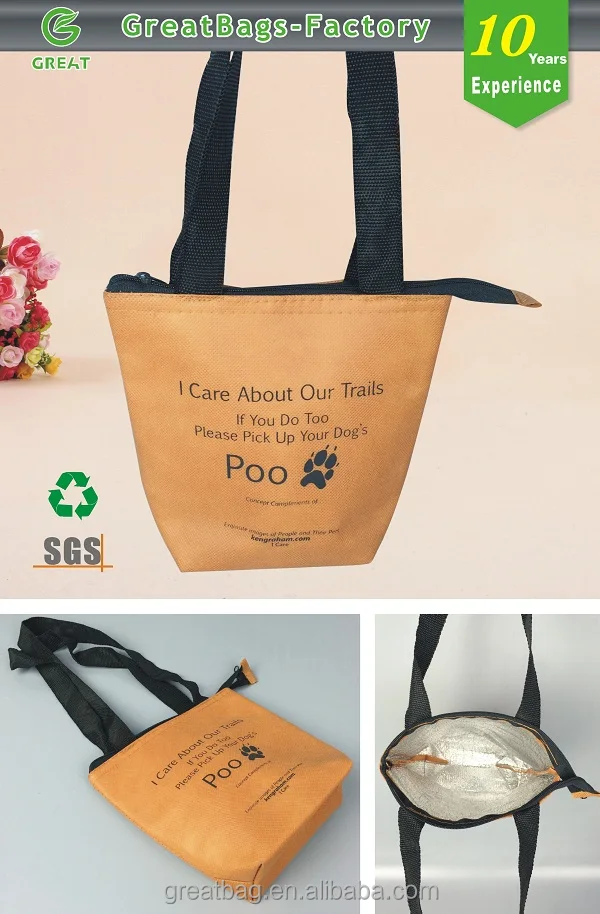 
Breast milk storage bag, promotional clear cloth lunch cooler bag 