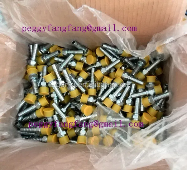 15611 NPT male straight connector hose nipple fitting NPT coupling NPT high pressure rubber pipe fitting