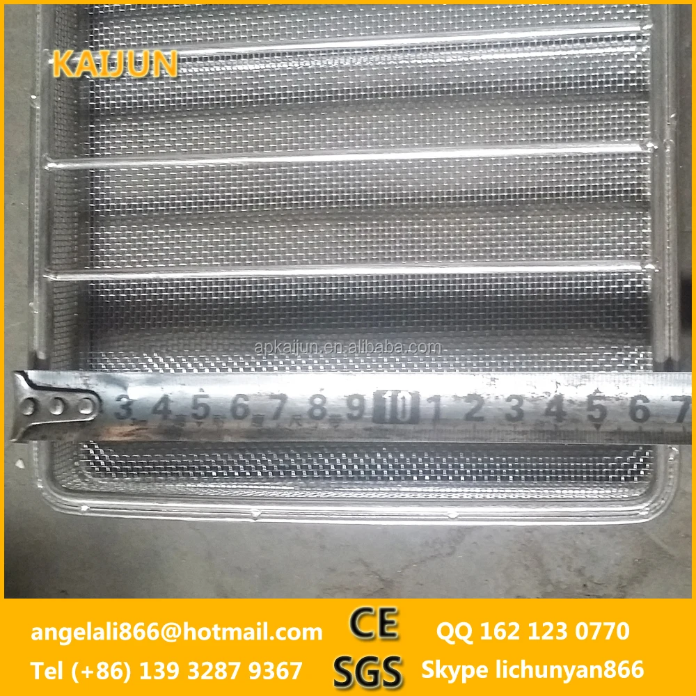 
Stainless steel Medical cleaning wire mesh disinfection wire basket for blood bag 