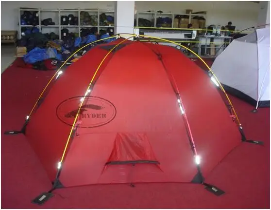 Custom Free-Standing PFC-Free Trendy Eco-Friendly Outdoor Single Silicone Coating Nylon Two Person Dome Seam Taped Silnylon Tent