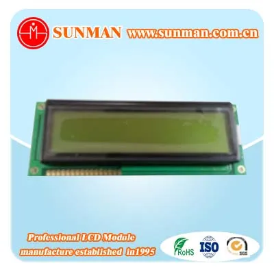 16x2 character type lcd module,2x16 lcd character display,16x2 character lcd blue