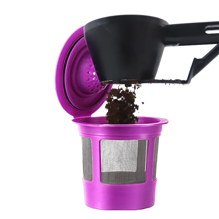 Precise measurement Easy to store Keurig coffee powder scoop K Coffee Tongs & Single Serve Filter Set