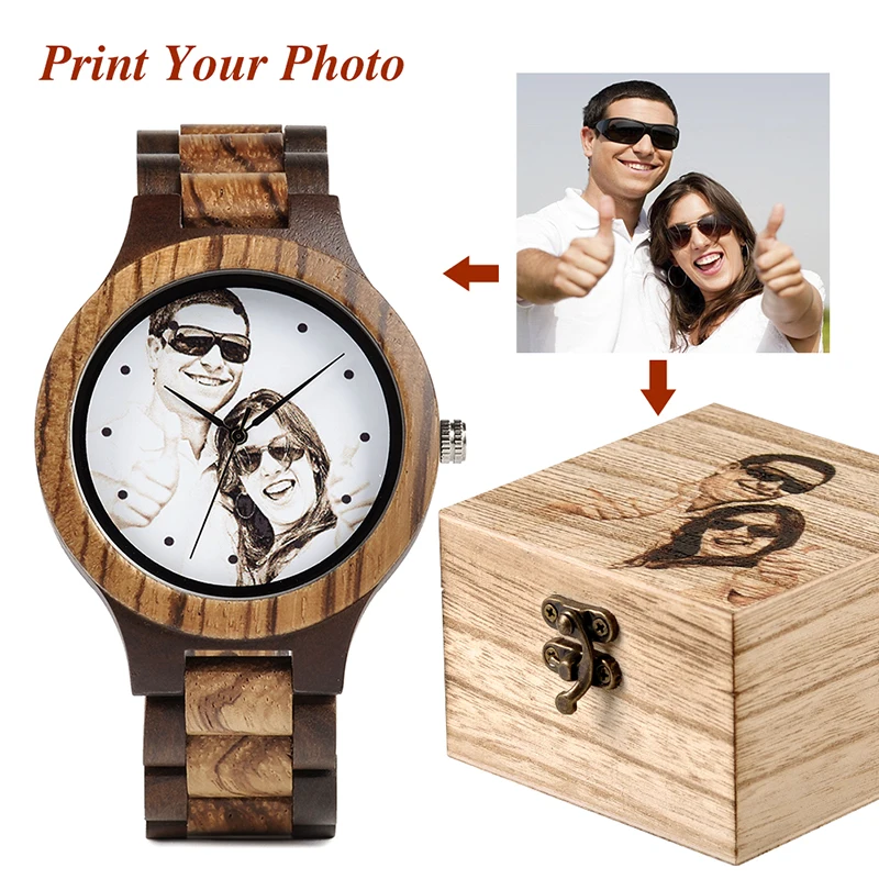 2020 Dropshipping Personalize Clock Wooden Watch BOBO BIRD Timepiece brand your own watches custom logo