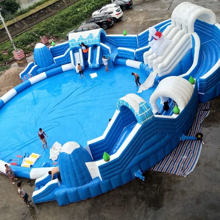 Самый популярный надувной бассейн со льдом и снегом для продажи