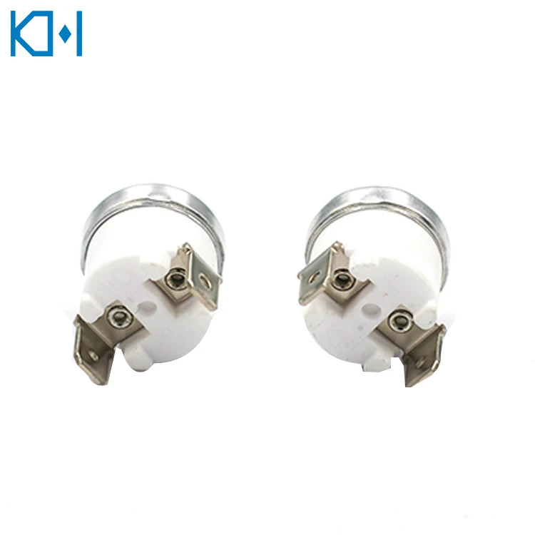 KH Bimetal Thermostat For Lighting Overheat Protection Thermostat KSD 250V 10A ksd disc thermostat