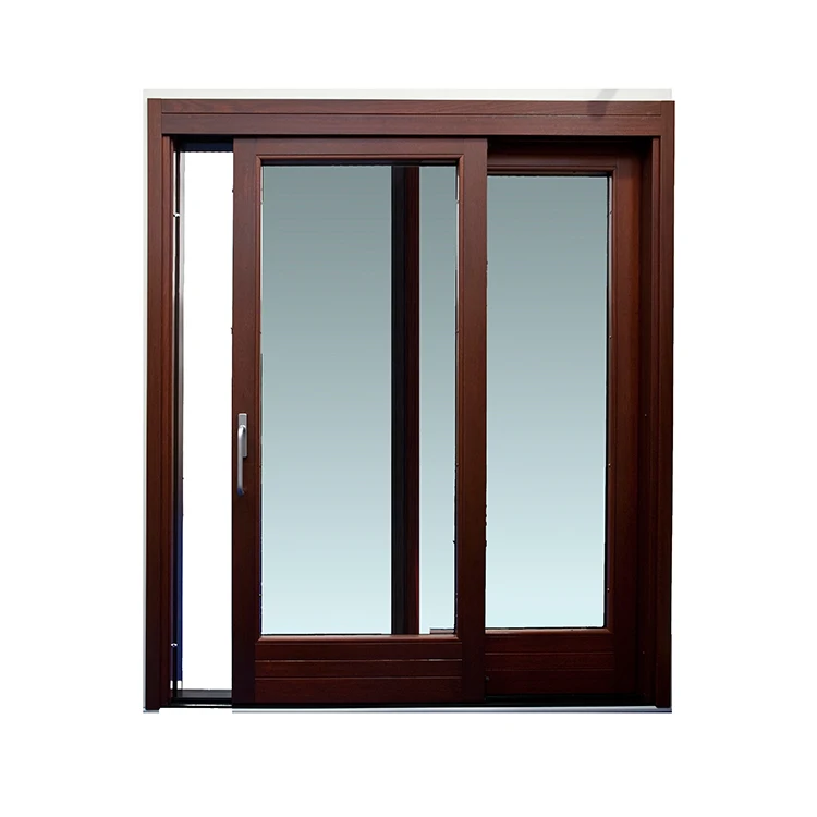 Simple design aluminum sliding window frame price with rubber strip