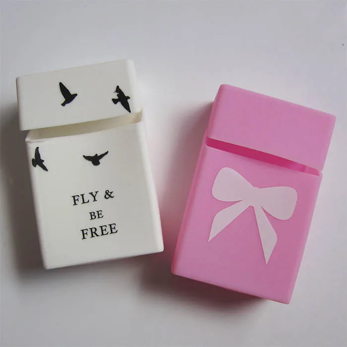 
Custom Logo Printing silicone cigarette pack case 