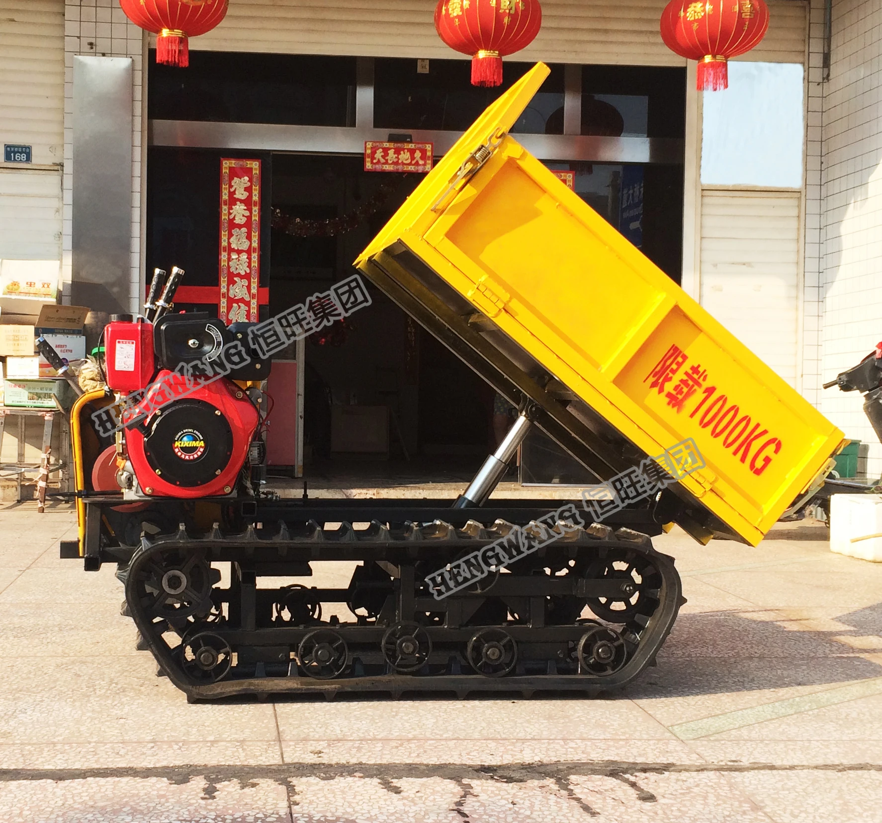 1000kgs mini dumper crawler,dumper mini,crawler mini dumper