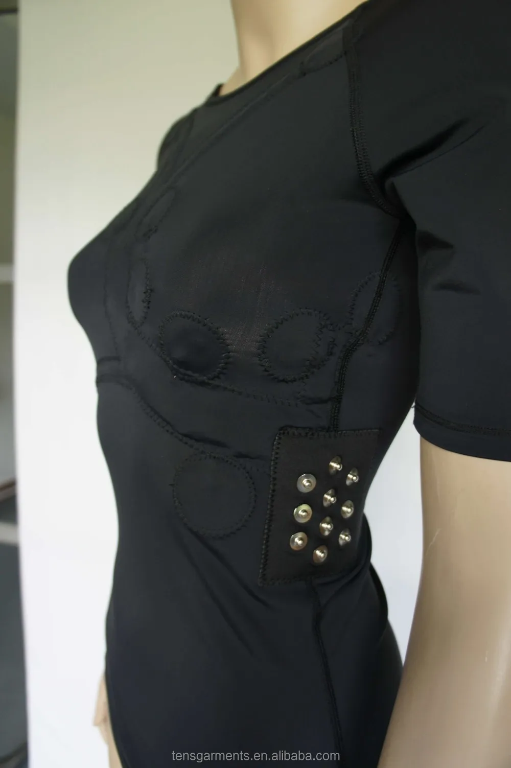 ecg t-shirt for wearable ecg monitor personal care