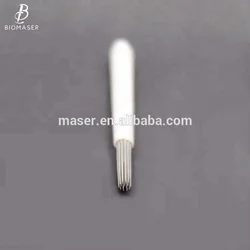 Иглы для перманентного татуажа бровей, иглы для перманентного макияжа, иглы для микроблейдинга, круглые иглы