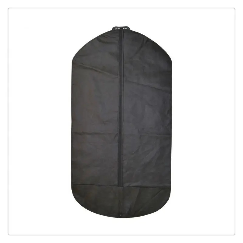 
Custom business clothing men suits garment bags zipper suit fold up suit bag 