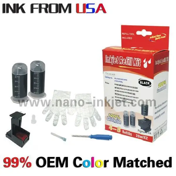 
Ink refill kits for Canon 810 811 series ink cartridge 