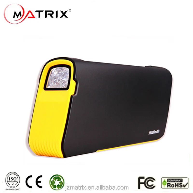 
Car Jump Starter 12V 18000mAH Power Bank Lithium Ion battery Booster 