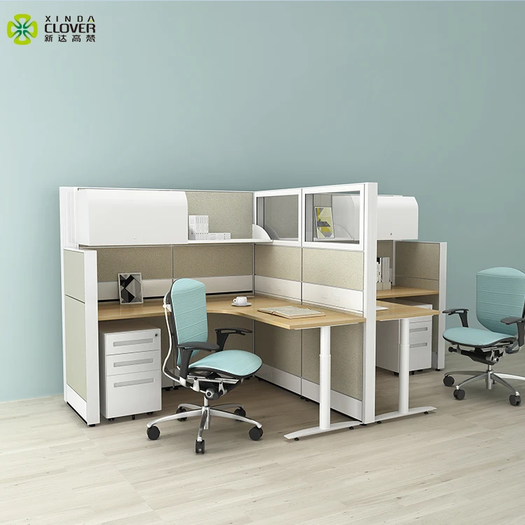 
 Рабочее место для кабинета, дизайнерский тканевый стол, высокое качество, Офисная низкая перегородка   (60718187750)