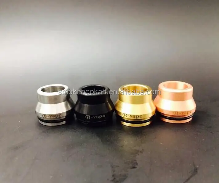 e cig 510 summit wide Drip Tip 22mm 316 SS for RDA vaping stabilized wood drip tips with gift box