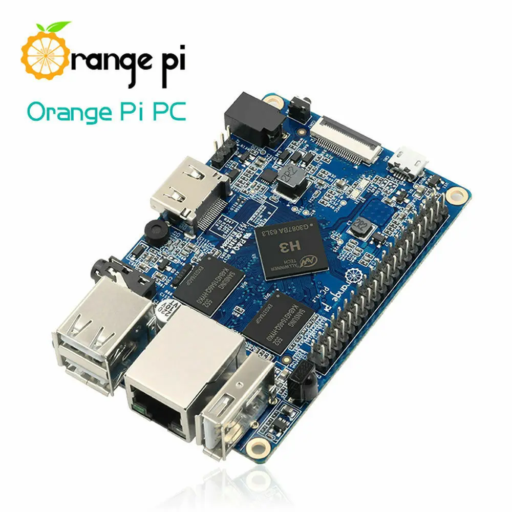 Оптовая продажа, мини-ПК Orange Pi PC H3 Quad-core 1 Гб с поддержкой Lubuntu linux и android