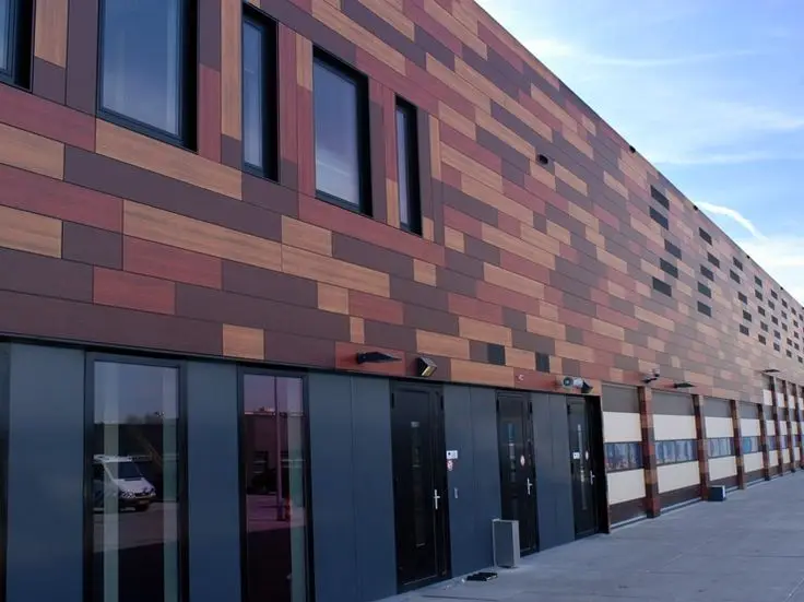 8 mm High Pressure Laminate HPL Exterior Facade Shopping Mall