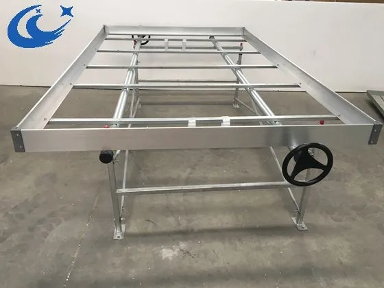 orchid plant nursery mesh greenhouse moving tables for growing
