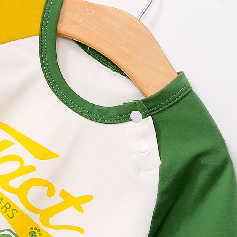 WCF1815 Baby short sleeve T-shirt Summer 2018 New Boys and Girls Cartoon Clothes