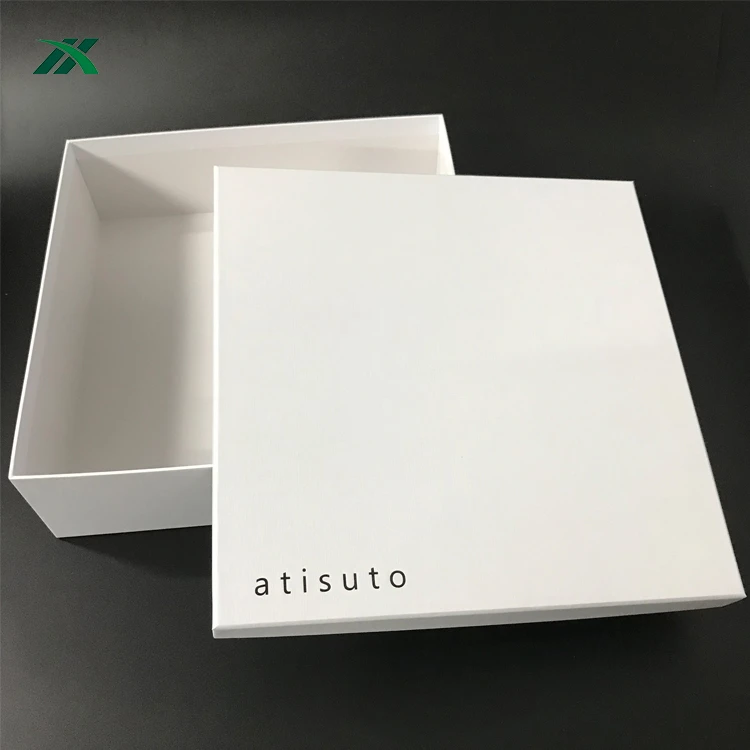 
Custom Size Logo Printing Cutlery Art Paper Box Packaging for Gift Box with Lid 