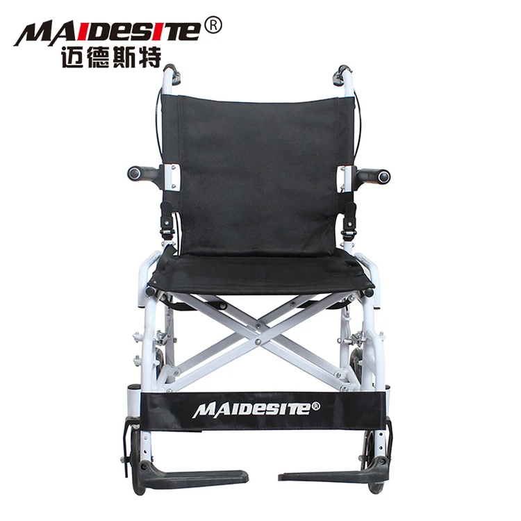 fashion aluminium folding handicapped lightweight portable wheelchairs for sale