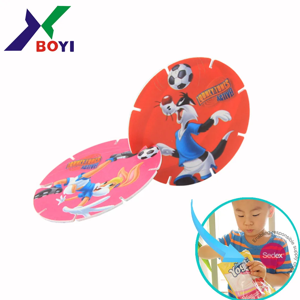 Factory directly custom 3d pp material Tazos de pkemon card