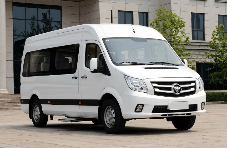 2018 New Model Foton-Toano diesel high-class business bus company shuttle bus