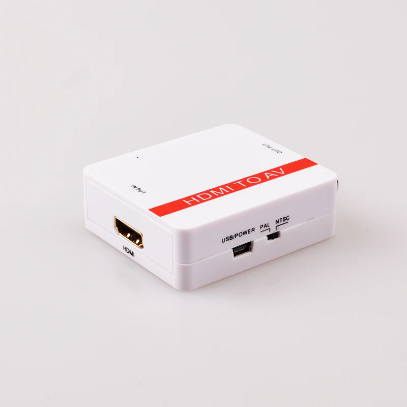 High quality 1080P hdmi to rca HDMI to AV converter