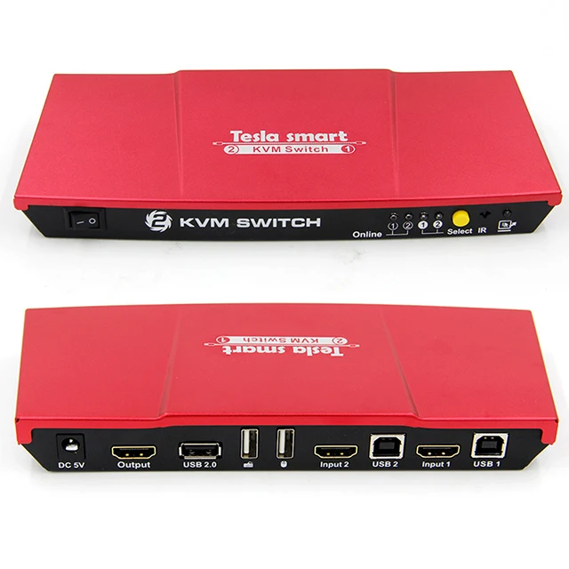 OEM HDMI 2 порт АВТО KVM переключатель для фьючерсами системы