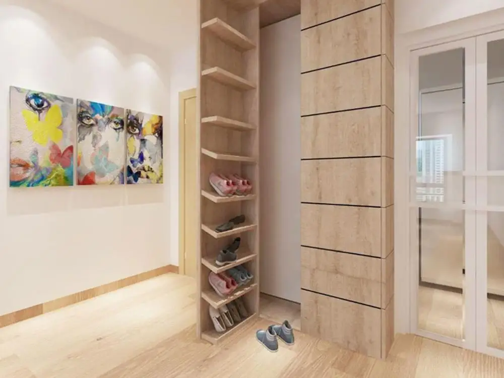 cheap factory  price shoe cabinet / shoe rack cabinet  from Shandong