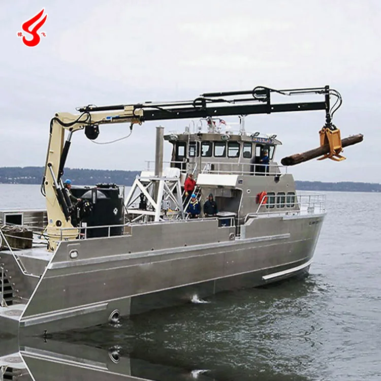 Hydraulic Telescopic Boom Ship Marine Deck Crane