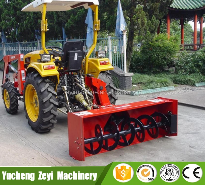 Manufacturer 2018 tractor pto driven snow blower/three point snow blower hot sale