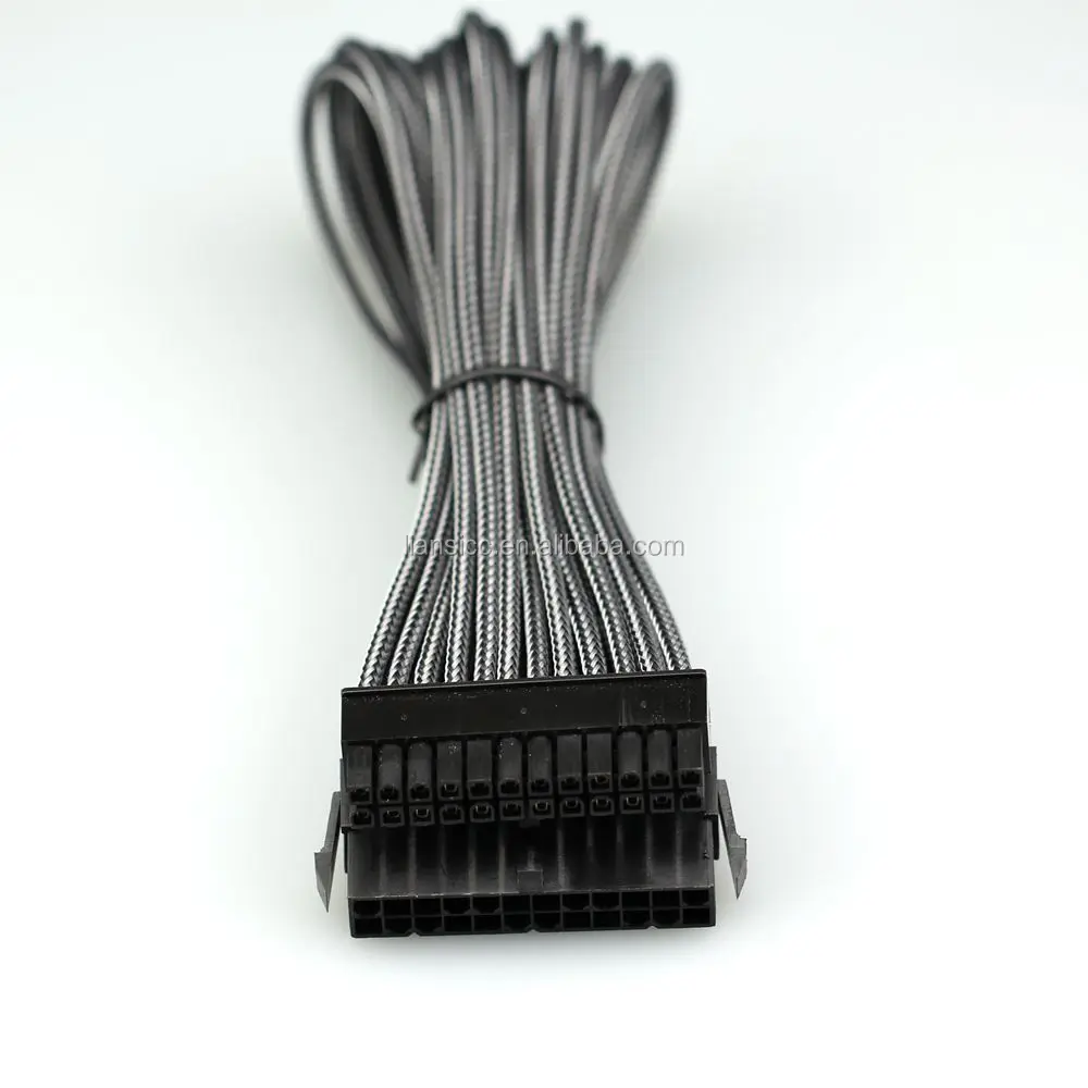 45CM 24PIN Atx Power Extension Sleeved Cable